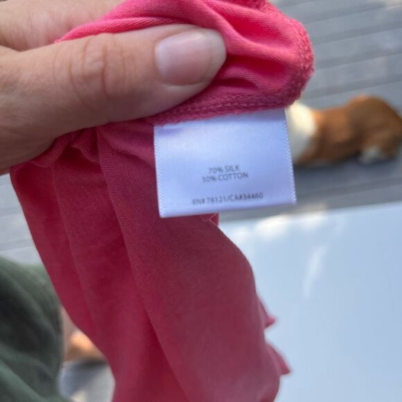 Pink Eileen Fisher Tee  - Picture 5 of 5